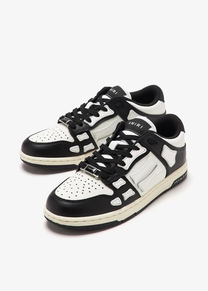 AMIRI TENIS AKFOSR1023 NEGRO BLANCO