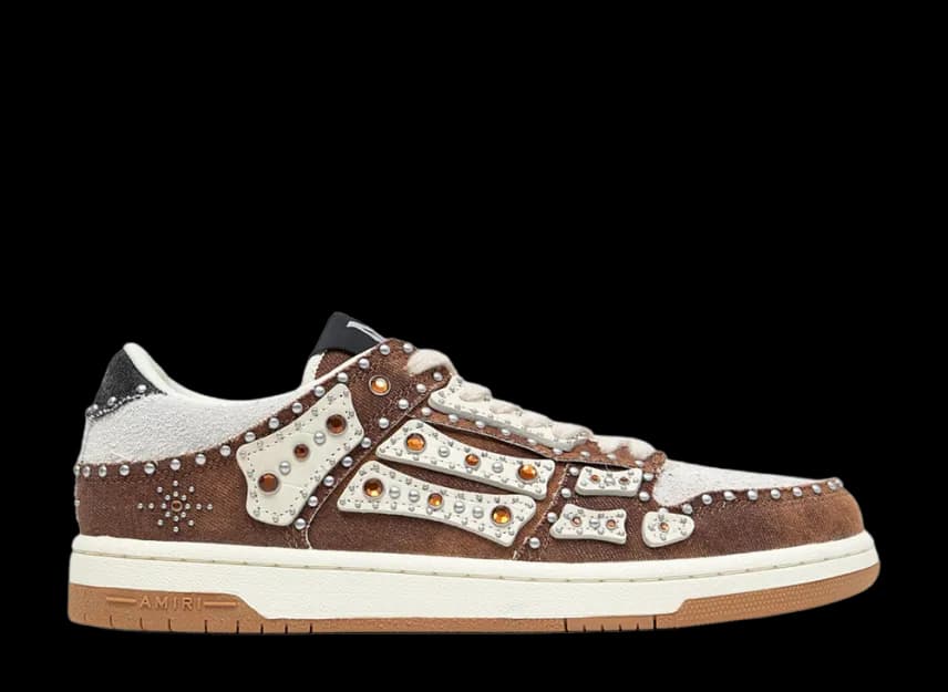 AMIRI TENIS AMSNSN1002 CAFE OSCURO